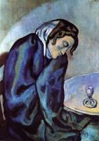 Picasso, Pablo - the sleepy drinker
